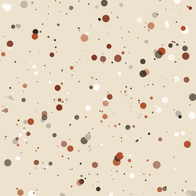 Terrazzo-Fliese mit bunten Einschlüssen auf cremefarbenem Grund